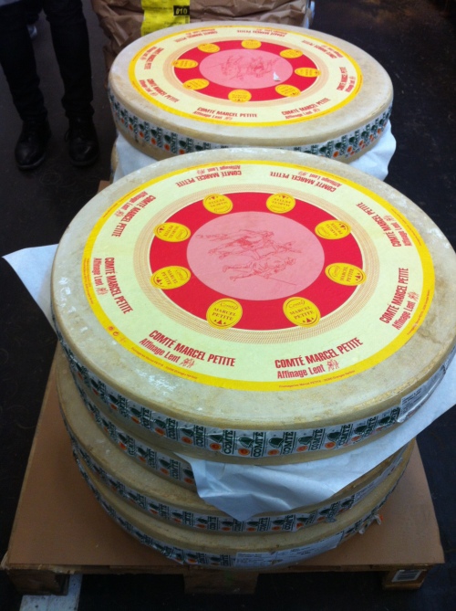 These wheels of cheese are worth hundreds of dollars. Hundreds of delicious dollars.  